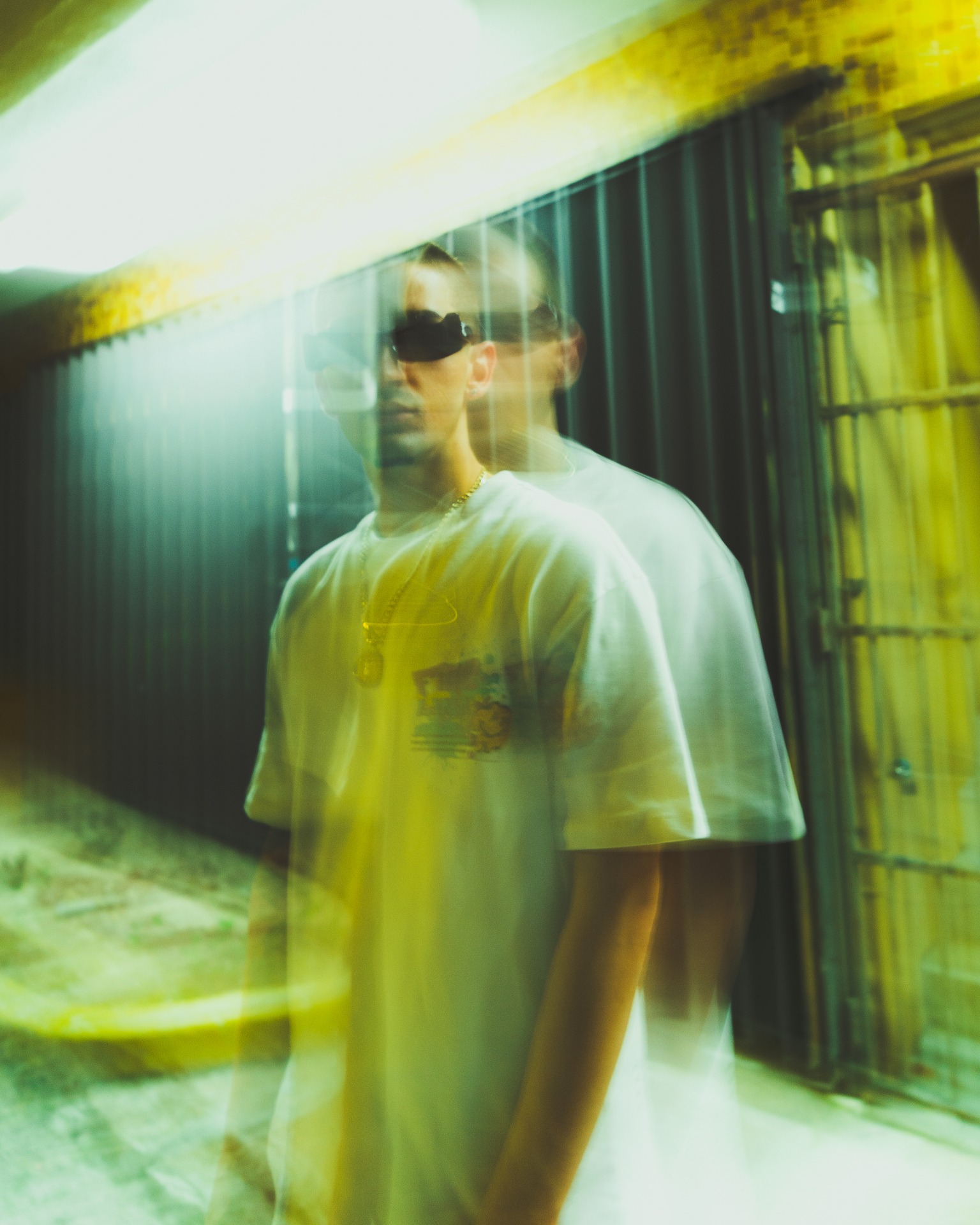 Polo Bandz motion blur portrait